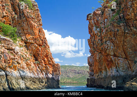 Die horizontalen Wasserfälle auf der Kimberley Küste