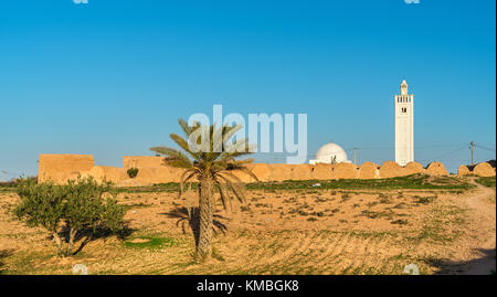 Anzeigen von Ksar Ouled Simone in Tunesien Stockfoto