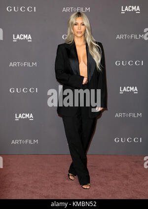 Prominente nehmen 2017 an der LACMA Art + Film Gala zu Ehren von Mark Bradford und George Lucas Teil, präsentiert von Gucci auf der LACMA. Mit: Kim Kardashian Wo: Los Angeles, Kalifornien, Vereinigte Staaten Wann: 05 Nov 2017 Guthaben: Brian to/WENN.com Stockfoto