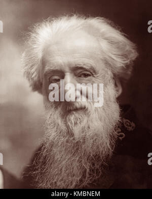 William Booth (1829 – 1912) war ein englischer Methodistenprediger, der zusammen mit seiner Frau Catherine die Heilsarmee gründete und ihr erster General wurde (1878–1912). Stockfoto