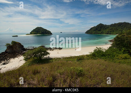 Island Paradise, Mergui Archipel, Myanmar Stockfoto