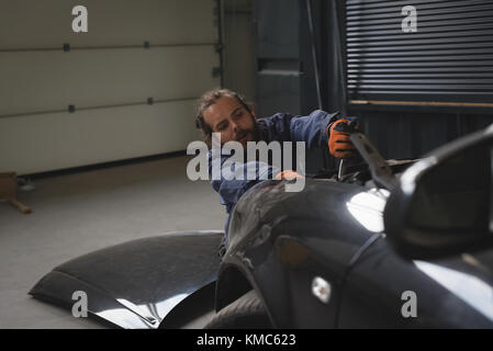 Mechaniker Auto Reparatur Stockfoto