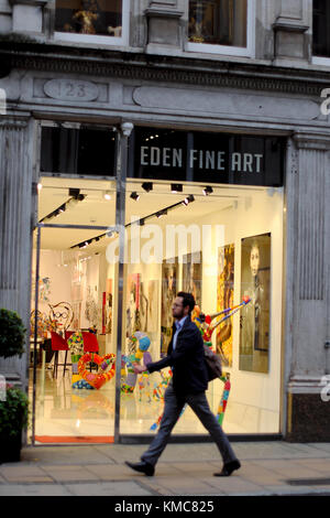 Eden Fine Art in New Bond Street, London, England, Großbritannien Stockfoto