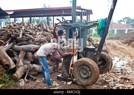 Tile factory Semuthu, Negombo Stockfoto