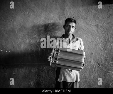 Tile factory Semuthu, Negombo Stockfoto