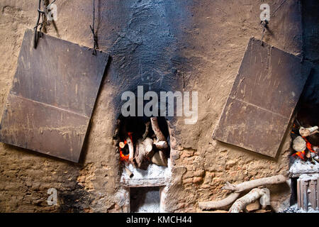 Tile factory Semuthu, Negombo Stockfoto