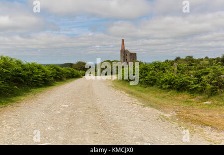 Prinz von Wales Motor Haus in der Nähe von schergen im Osten Cornwall Stockfoto