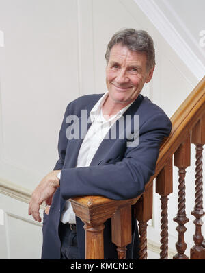 Michael Palin, englischer Schauspieler, Schauspieler, Autor und Fernsehmoderator, fotografiert in London, England, Vereinigtes Königreich. Stockfoto