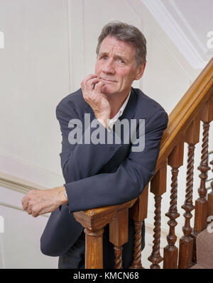 Michael Palin, englischer Schauspieler, Schauspieler, Autor und Fernsehmoderator, fotografiert in London, England, Vereinigtes Königreich. Stockfoto