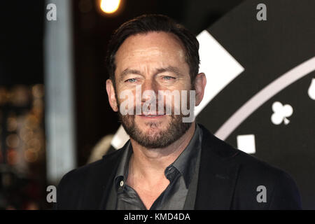 London, Großbritannien. 06 Dez, 2017. Jason Isaacs, Molly's Spiel - UK Premiere, Leicester Square, London, Großbritannien, 06. Dezember 2017, Foto von Richard Goldschmidt Credit: Rich Gold/Alamy leben Nachrichten Stockfoto