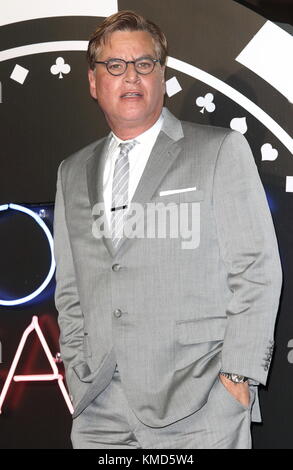 London, Großbritannien. 06 Dez, 2017. Aaron Sorkin im Molly's Spiel uk Film Premiere auf der Vue West End, den Leicester Square, London am Mittwoch, 6. Dezember 2017 Credit: Keith mayhew/alamy leben Nachrichten Stockfoto