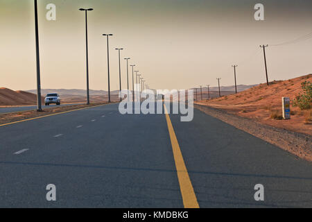 Al meliha e55 Sharjah Wüste Stockfoto