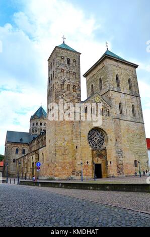 Altstadt von Osnabrück (Niedersachsen, Deutschland): Die Kathedrale Stockfoto