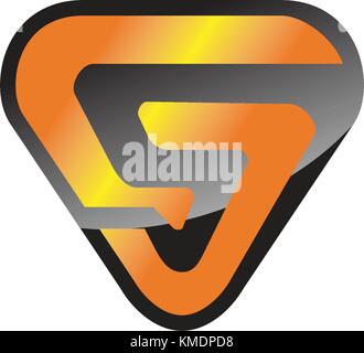 Schreiben gs Moderne Stock Vektor