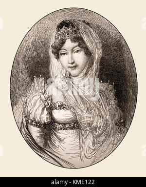 Marie Louise von Österreich, 1791 - 1847, Kaiserin der Franzosen, die zweite Ehefrau von Napoleon I. Stockfoto