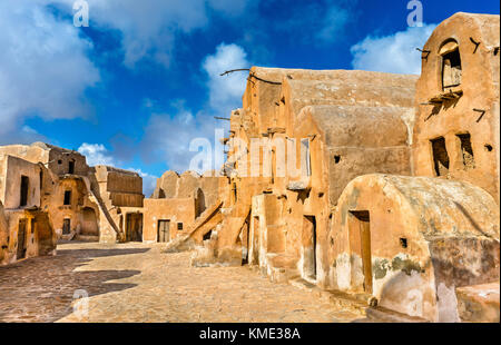Ksar Ouled Soltane in der Nähe von Tataouine, Tunesien Stockfoto