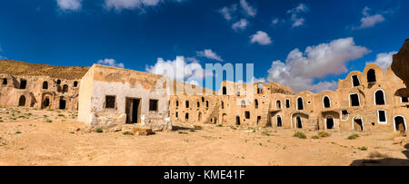 Ksar Ouled an Ksour jlidet Dorf mhemed, Süden Tunesien Stockfoto