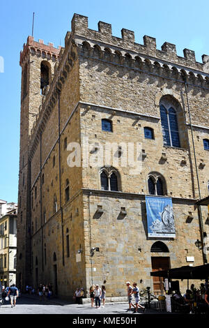 Nationalmuseum Bargello, das Bargello, Palazzo del Bargello, Florenz Italien Italienische Stadt Stadt Stockfoto