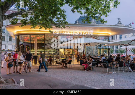 Collana Bar Restaurant, Opernhaus Zürich, Zürich, Schweiz Stockfoto