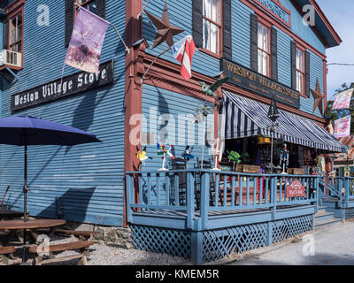 Weston Dorfladen, Weston, Vermont. Stockfoto