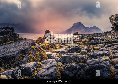 Elgol auf der Insel Skye in Schottland Stockfoto