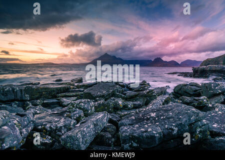 Elgol auf der Insel Skye in Schottland Stockfoto