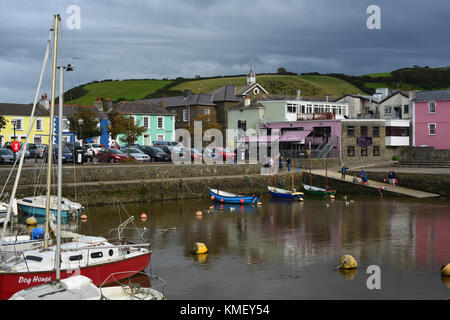 Aberaeron, Ceredigion, Wales, Großbritannien Stockfoto