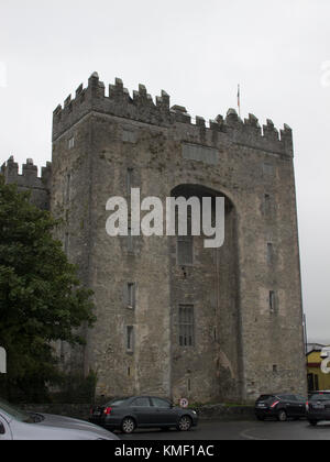 Bunratty Castle im County Clare Irland Stockfoto