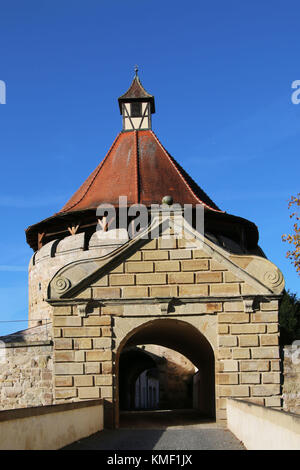 Ellwangen, Schloss, Osten, Osten Alptraum Alptraum Kreis, Württemberg, Baden-Württemberg, Hauptstadt, im Schwäbischen, Schloss, Rhein-Neckar-Kreis, Ostalbkreis, wuer Stockfoto