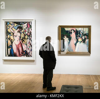 Ausstellung von Scottish Modern Art, A New Era: Scottish Modern Art 1900-1950 in der Scottish National Gallery of Modern Art in Edinburgh, Schottland, UN Stockfoto