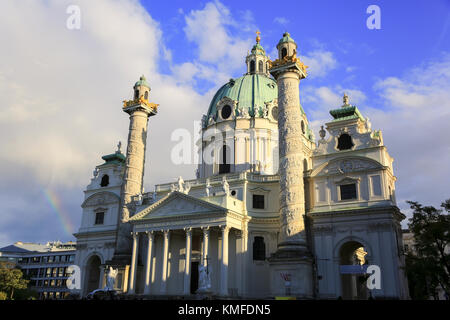 St.karlskirche in Wien, Österreich Stockfoto