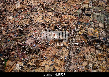 Kristof Kintera - nervös Bäume (Installation Postnaturalia) Kunst Ausstellung in der Galerie Rudolfinum in Prag Stockfoto