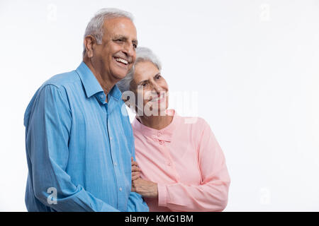 Porträt des Brautpaares senior Stockfoto