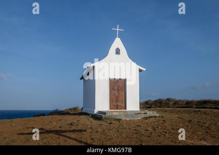 Kapelle von São Pedro dos Pescadores - Fernando de Noronha, Pernambuco, Brasilien Stockfoto