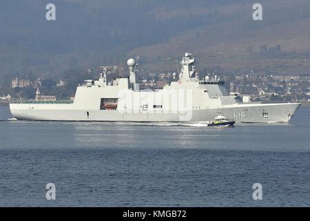 L 16 hdms Absalon, absalon Befehl klasse und Support Schiff der royal danish navy Stockfoto