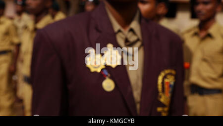 Ncc Republic Day Parade camp Medaille Stockfoto