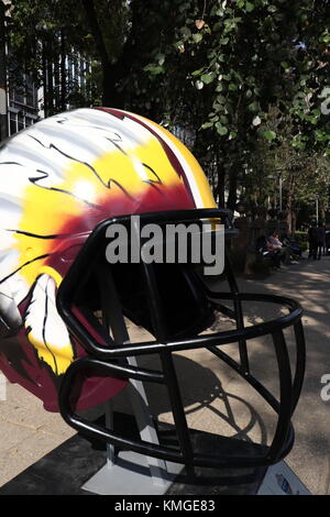 Washington Redskins Helm Dekoration Stockfoto