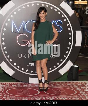 London, Großbritannien. Dezember 2017. Molly Bloom nimmt an 'mally's Game' UK Premiere weltweit Teil. Quelle: dpa picture Alliance/Alamy Live News Stockfoto