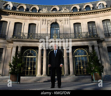 Prag, Tschechische Republik. Dezember 2017. Der neue US-Botschafter Stephen B. King spricht am 7. Dezember 2017 mit Journalisten in Prag, Tschechien. Quelle: Michal Krumphanzl/CTK Photo/Alamy Live News Stockfoto