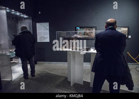 Turin, Piemont, Italien. Dezember 2017. Turin, Italien-7. Dezember 2017: Ausstellung über Ninja- und Samurai-Kostüme beim MAO in Turin Credit: Stefano Guidi/ZUMA Wire/Alamy Live News Stockfoto