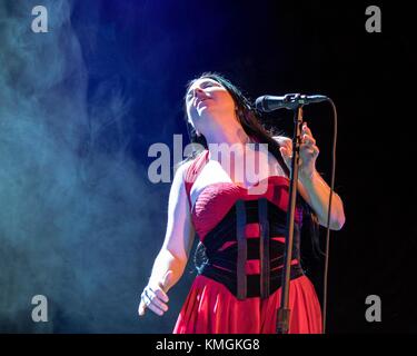 Madison, Wisconsin, USA. Dezember 2017. AMY LEE von Evanescence am Orpheum Theater in Madison, Wisconsin Credit: Daniel DeSlover/ZUMA Wire/Alamy Live News Stockfoto