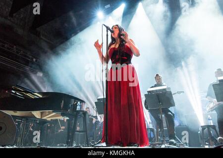 Madison, Wisconsin, USA. 6 Dez, 2017. amy Lee von Evanescence im Orpheum Theater in Madison, Wisconsin Credit: Daniel deslover/zuma Draht/alamy leben Nachrichten Stockfoto