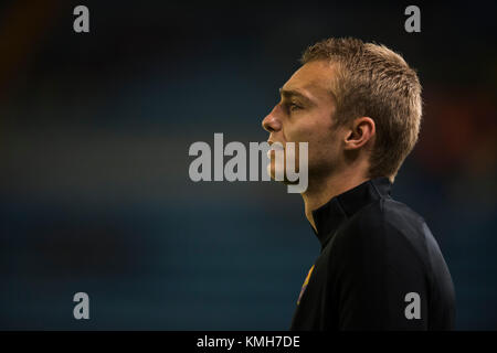 Villarreal, Spanien. 10 Dez, 2017. Während des Spiels zwischen Villarreal CF gegen FC Barcelona Cillessen, Woche 15 der La Liga 2017/18 in Ceramica Stadium, Villarreal, SPANIEN - 10. Dezember 2017. Credit: Gtres Información más Comuniación auf Linie, S.L./Alamy leben Nachrichten Stockfoto