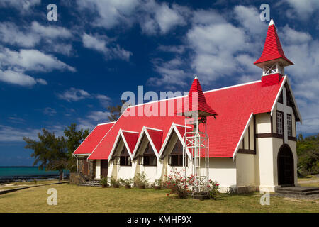 Die Kapelle mit dem roten Dach, Notre Dame Auxiliatrice, Cap Malheureux