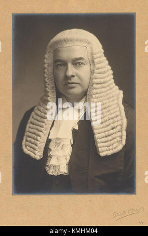 Gordon Hewart, 1. Viscount Hewart, war ein britischer Anwalt und Politiker, der als Lord Chief Justice of England and Wales diente. Seine Anwalts- und Regierungszeit hat das britische Rechtssystem erheblich geprägt. Stockfoto