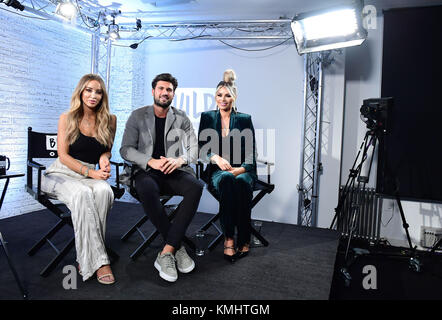 Bauen LDN mit Lauren Pope, Dan Edgar und Chloe Sims in Shropshire House in London. Stockfoto