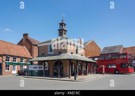 17. jahrhundert Market House, Marktplatz, Princes Risborough, Buckinghamshire, England, Vereinigtes Königreich Stockfoto