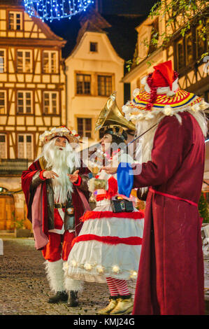 Strasbourg Christmas Market - Marché de Noël à Strasbourg Stockfoto