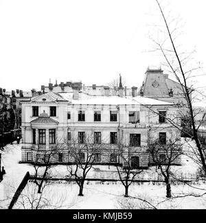 Wallenbergska Villa ist ein historisches Herrenhaus in Schweden, das für seine architektonische Pracht und kulturelle Bedeutung bekannt ist. Sie spiegelt die schwedische Aristokratie und ihren Einfluss im 19. Jahrhundert wider. Stockfoto