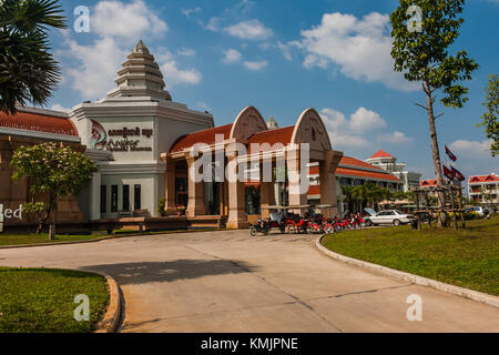 Das Nationalmuseum von Angkor, Siem Reap, Kambodscha Stockfoto